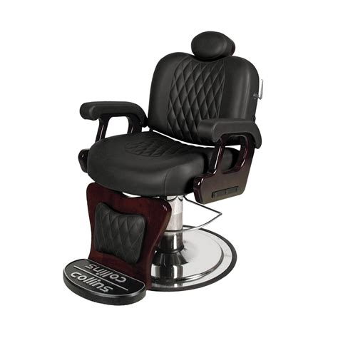 Collins COMMANDER II Barber Chair (BLACK) plus shipping.